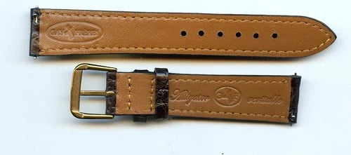 Gay Frères® Genuine Alligator Vintage Style Flexible Flat Straps 16mm-20mm
